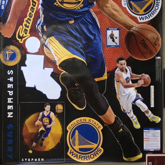 Stephen Curry- Warriors Fathead - Picture 3 of 4